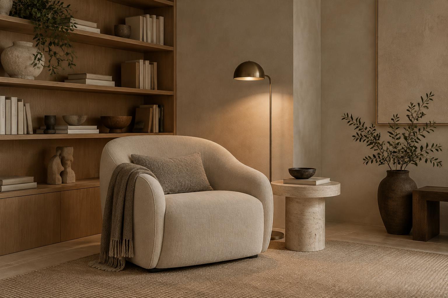 A personalised reading corner with tactile materials — Conceptual Design Visualisation.